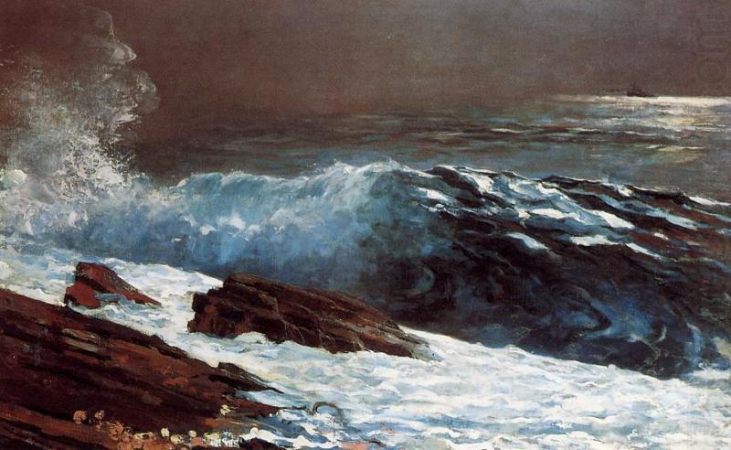 Sunlight on the Coast,, Winslow Homer